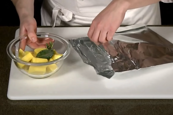 Camping Recipe | Foil Packet | Image by: https://www.youtube.com/watch?v=d3yDbf2PLAQ